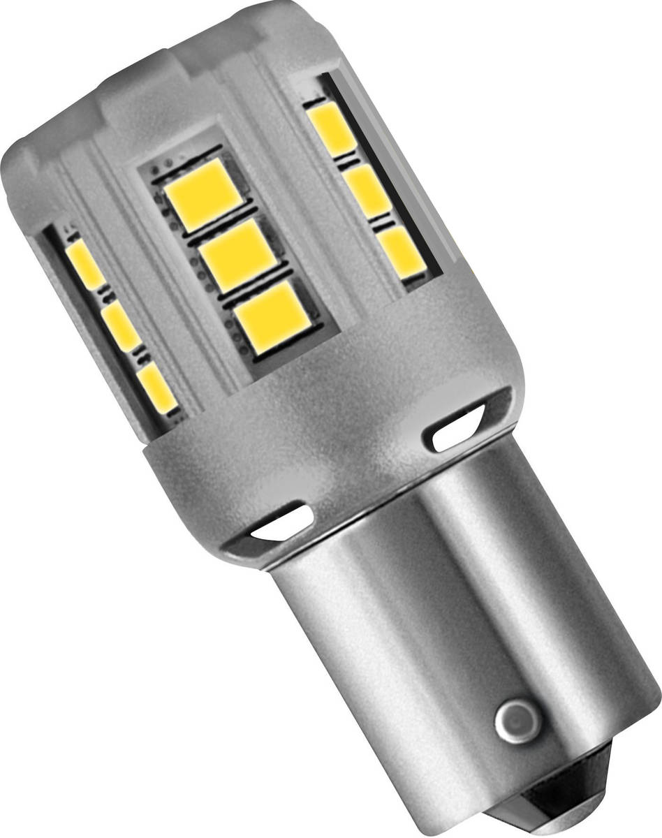 BA15s P21W Osram LED bulb pair, 12V - Lumise.eu webstore