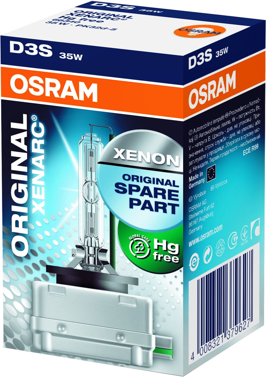 OSRAM D1S Original Xenarc (Single Pack) - FREE UK Delivery
