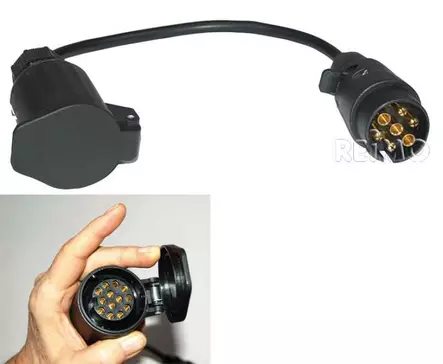 Adapter cable 7 pin socket to 13 pin plug - LED Tail lights - 8020112241 - 1