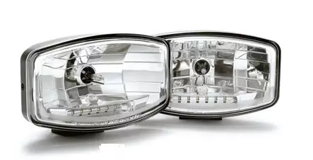 Hella Jumbo 320FF Auxiliary light with LED parking light - Halogen Auxiliary lights - 3030210114 - 1