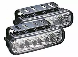 LED Daytime running lights set, 5 LEDs - DRL - 3040120007 - 1