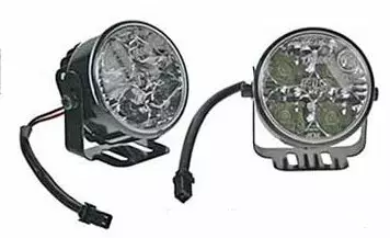 LED Daytime running lights set, 4 LEDs - DRL - 3040120008 - 1