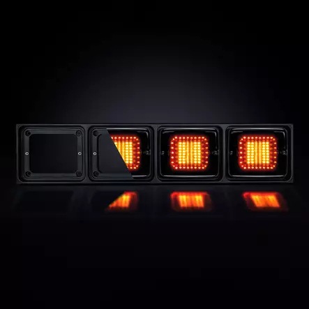 Strands IZE led frame 4x square - LED Tail lights - 8020109768 - 2